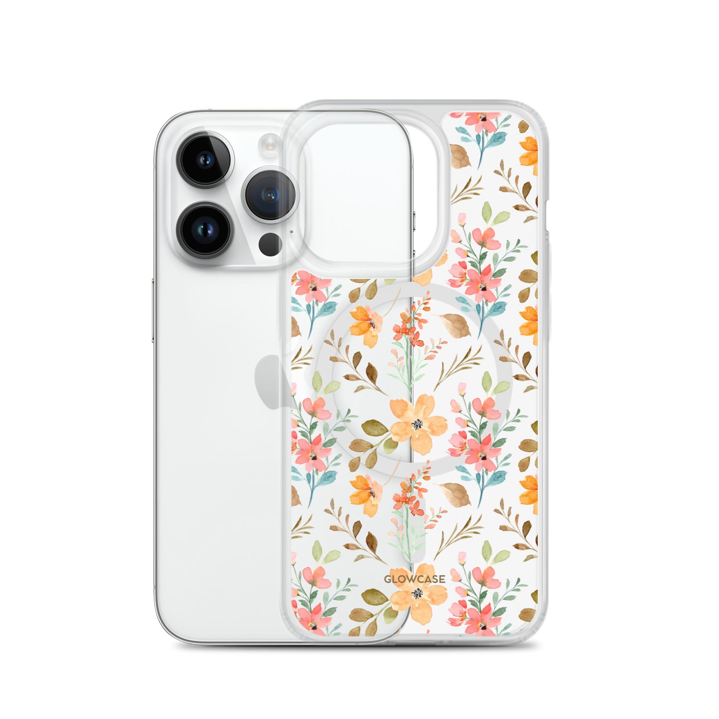 Spring pastel colour flowers iPhone® case