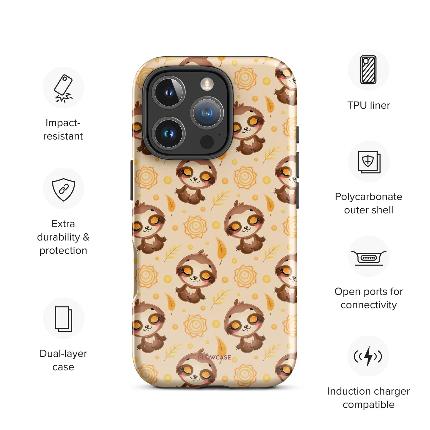 Cute sloths iPhone® case