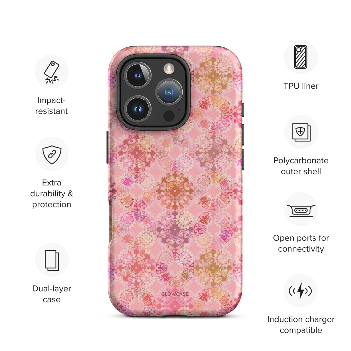 Rosy Lace iPhone® case