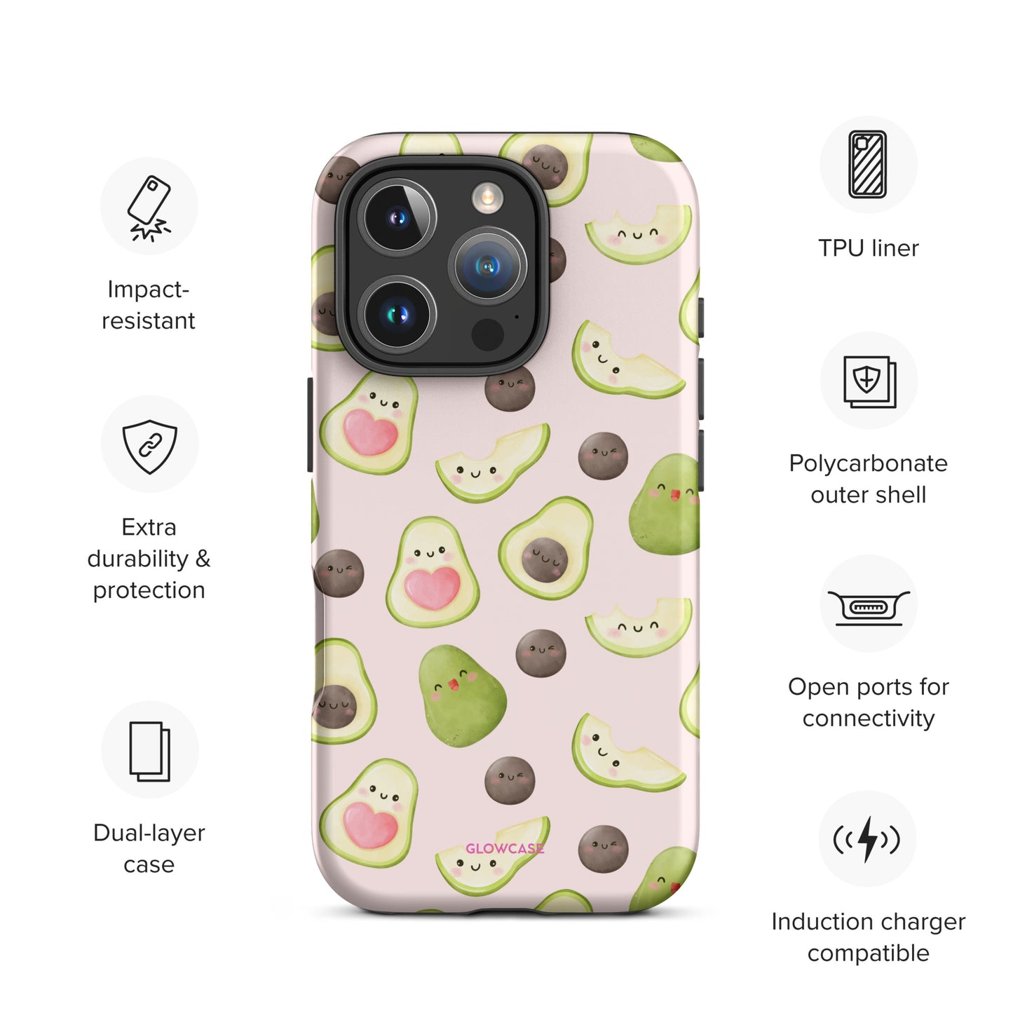 Cute Avocado iPhone® case