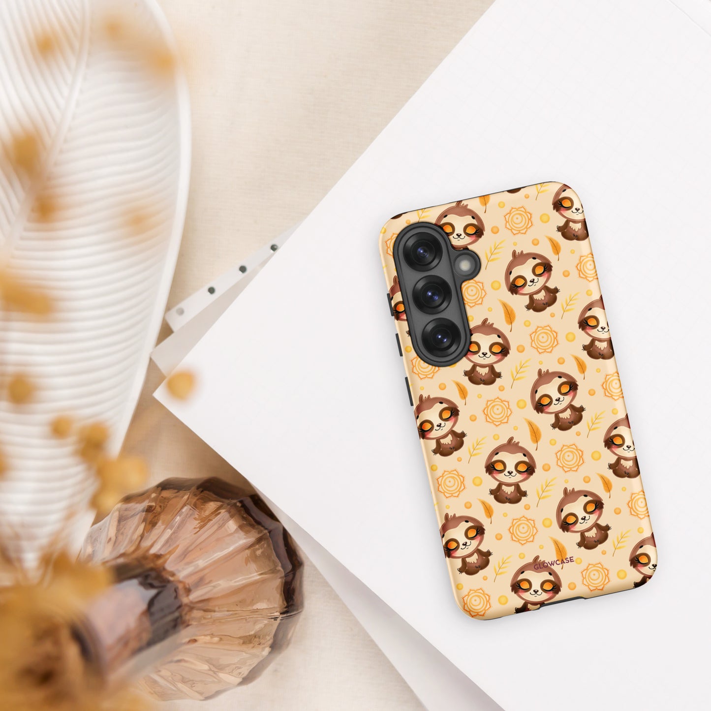 Cute sloths SamsungĀ® case