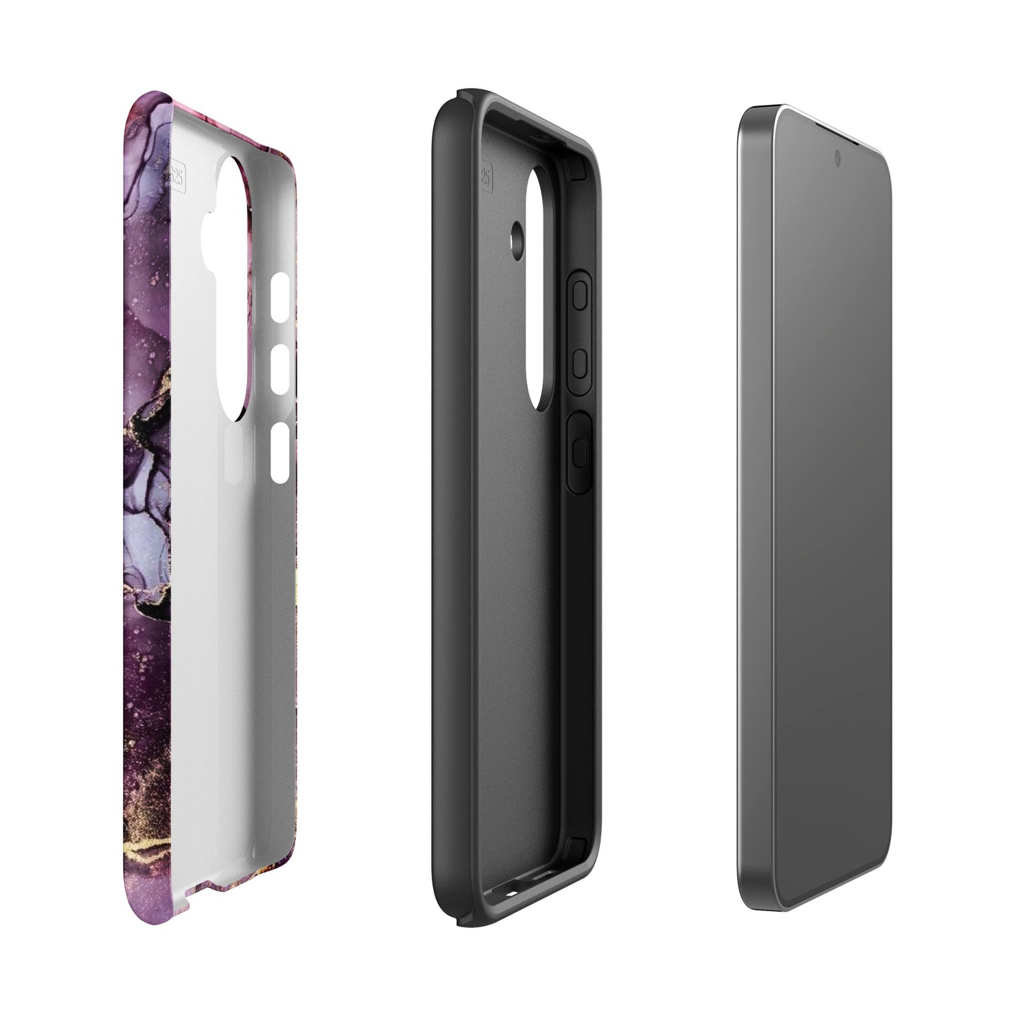 Shades Purple Marble Effect SamsungĀ® case