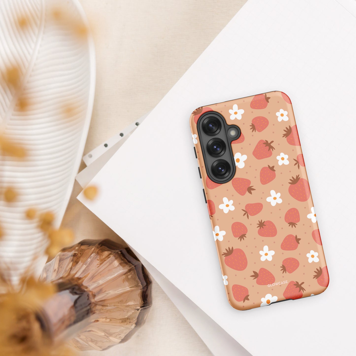 Sweet strawberry design SamsungĀ® case