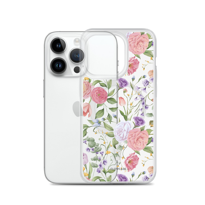 Full Floral MagSafe® clear case