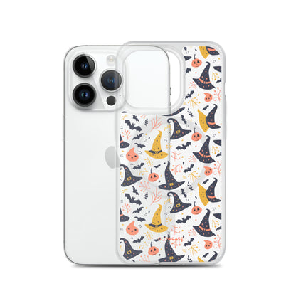 Cute Witch Hats clear case for iPhone®