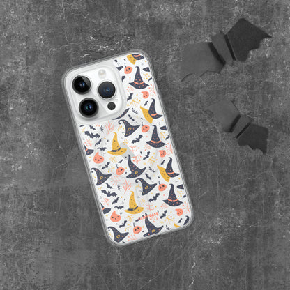 Cute Witch Hats clear case for iPhone®