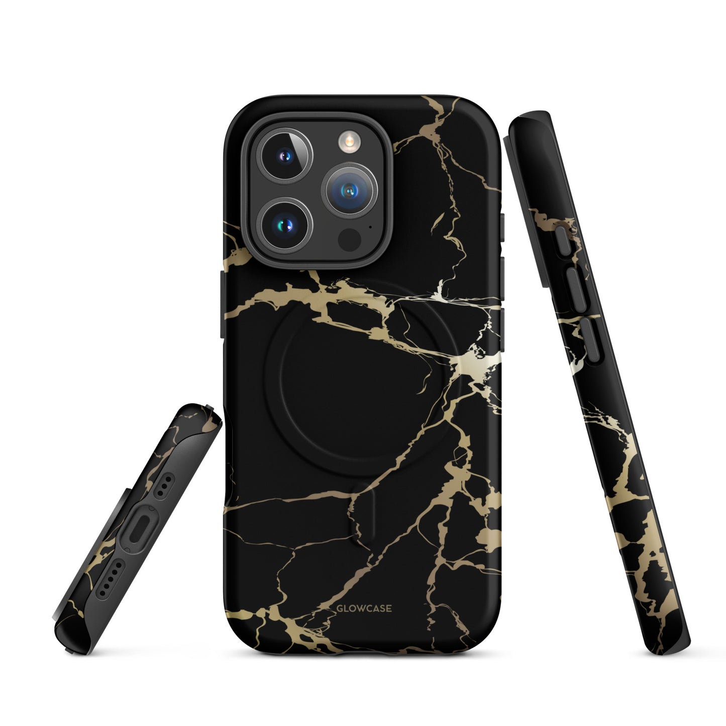 Black Marble iPhone® case MagSafe®