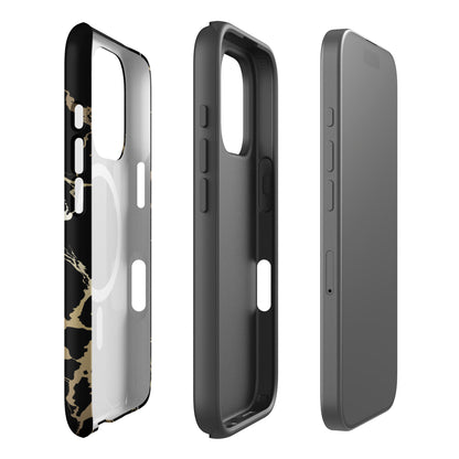 Black Marble iPhone® case MagSafe®