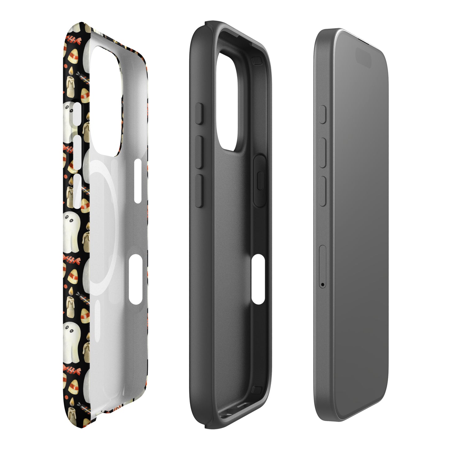 Cute ghosts and sweets iPhone® case MagSafe®