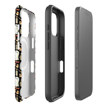 Cute ghosts and sweets iPhone® case MagSafe®