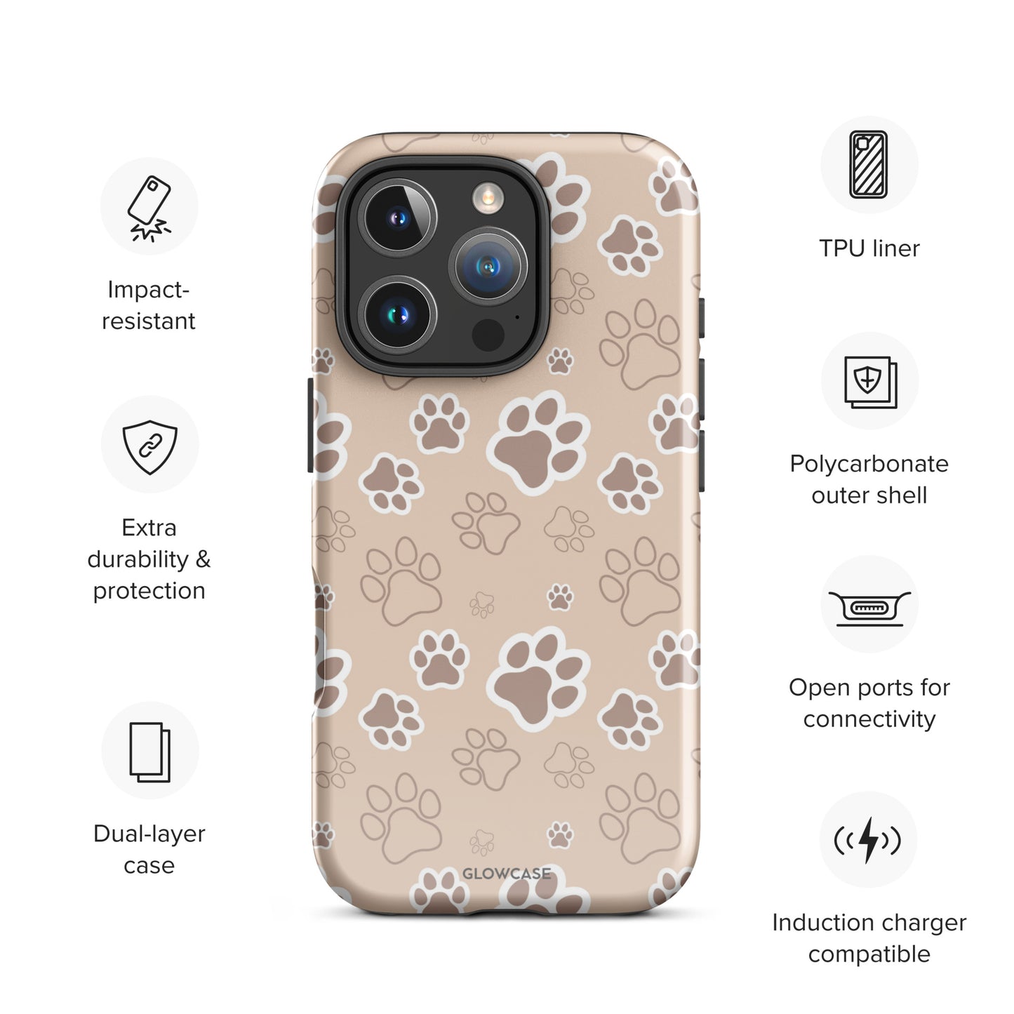 Pink Paws iPhone® case
