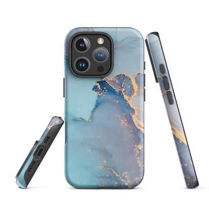 Light blue Marble Effect iPhone® case