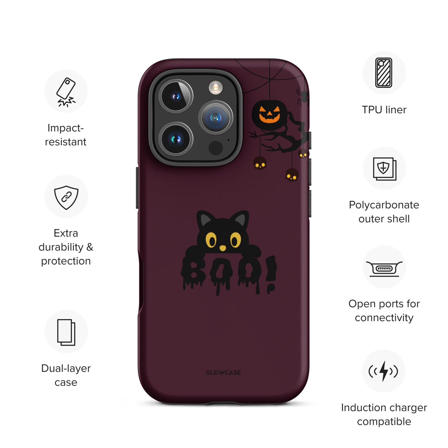 BOOH Black Cat Case for Iphone®