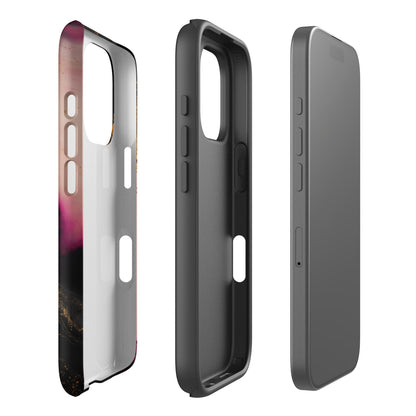 Black & Pink Marble Effect for iPhone®