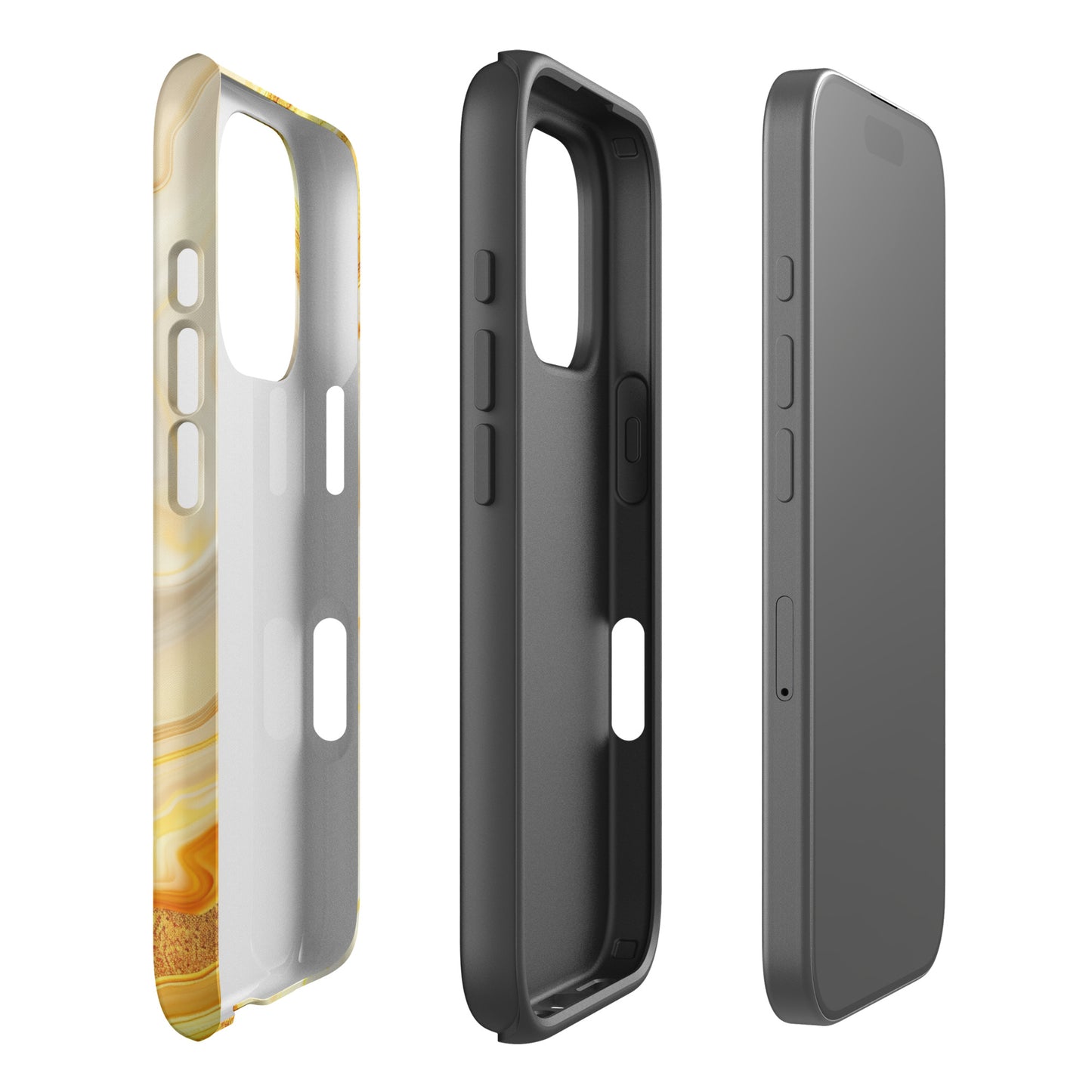 Gold Marble Effect for iPhone®