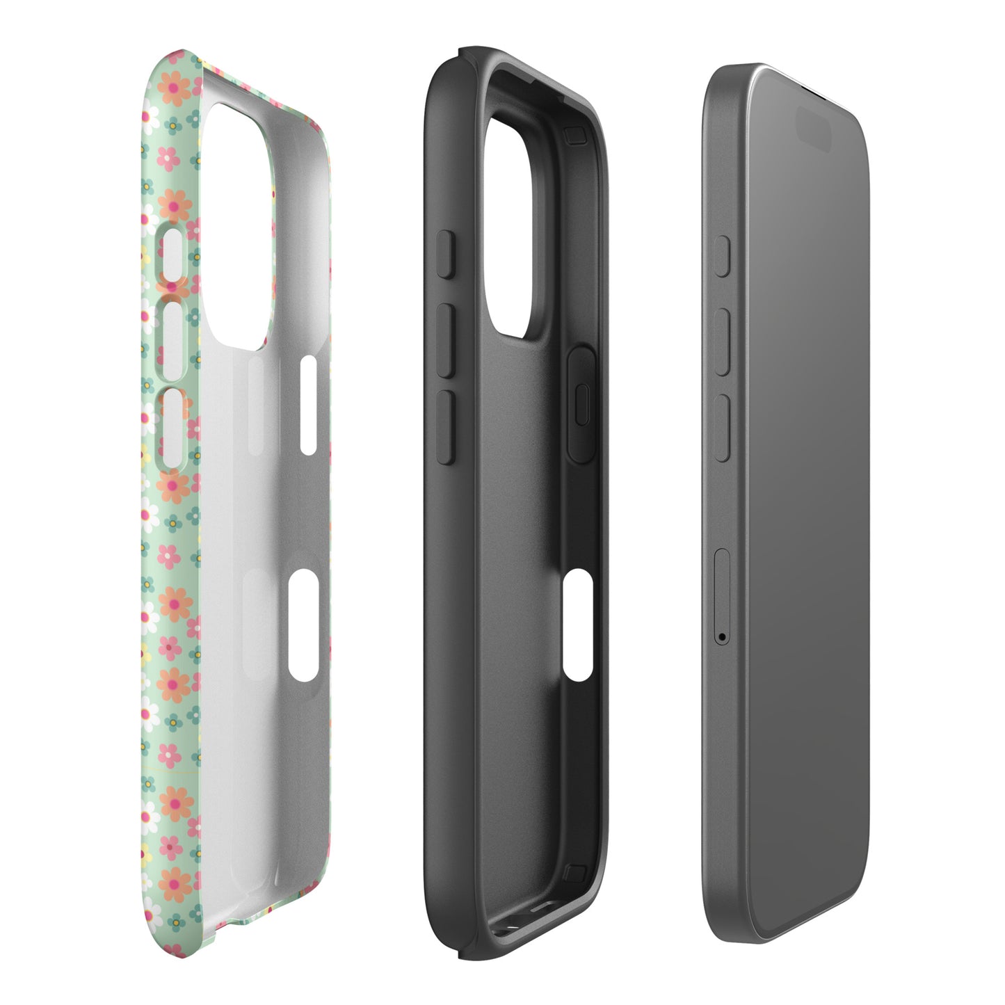 Cute multi mini flowers iPhone® case