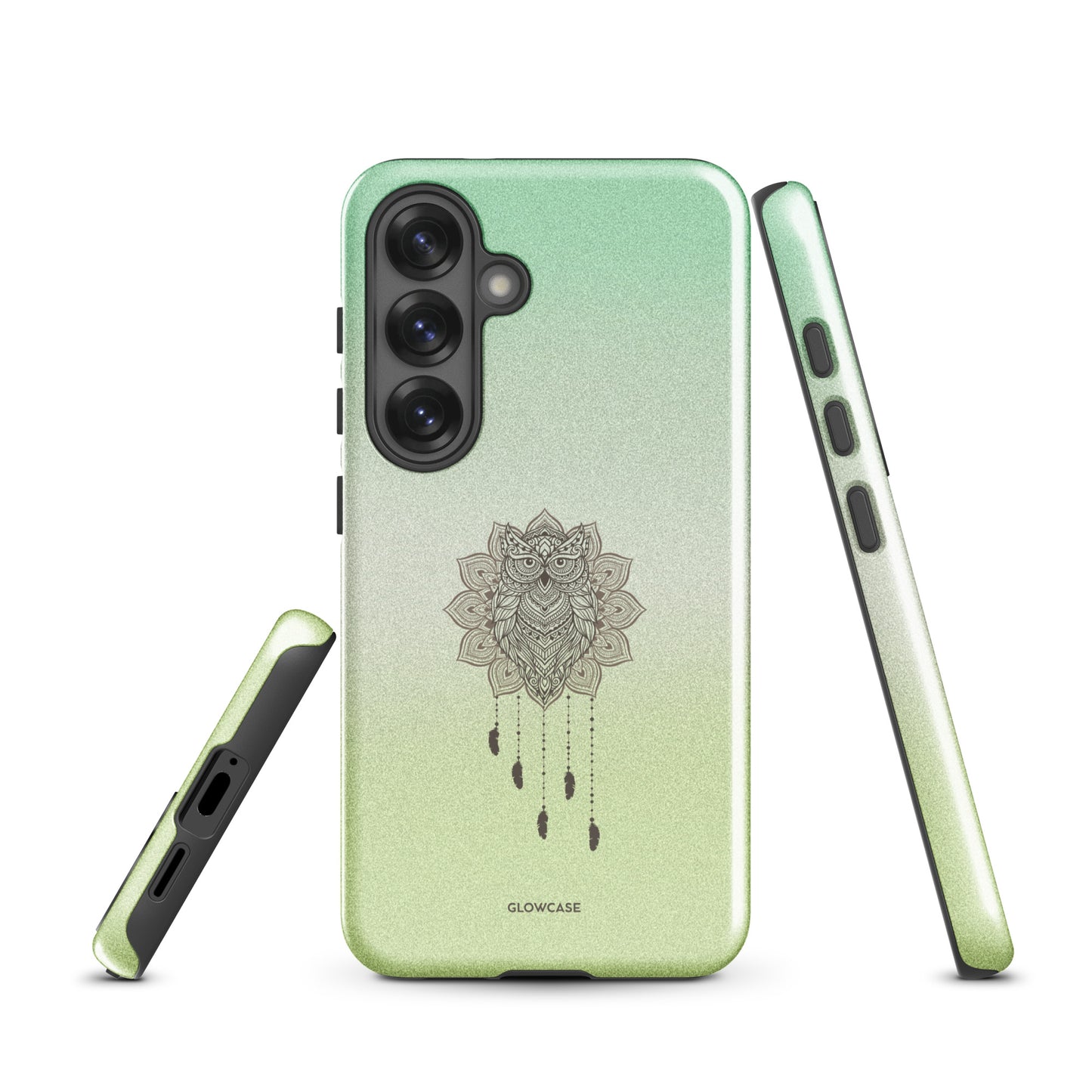 Green and Brown Owl case for Samsung®