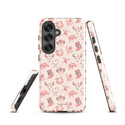 Cute girly cowgirl patterns Samsung® case