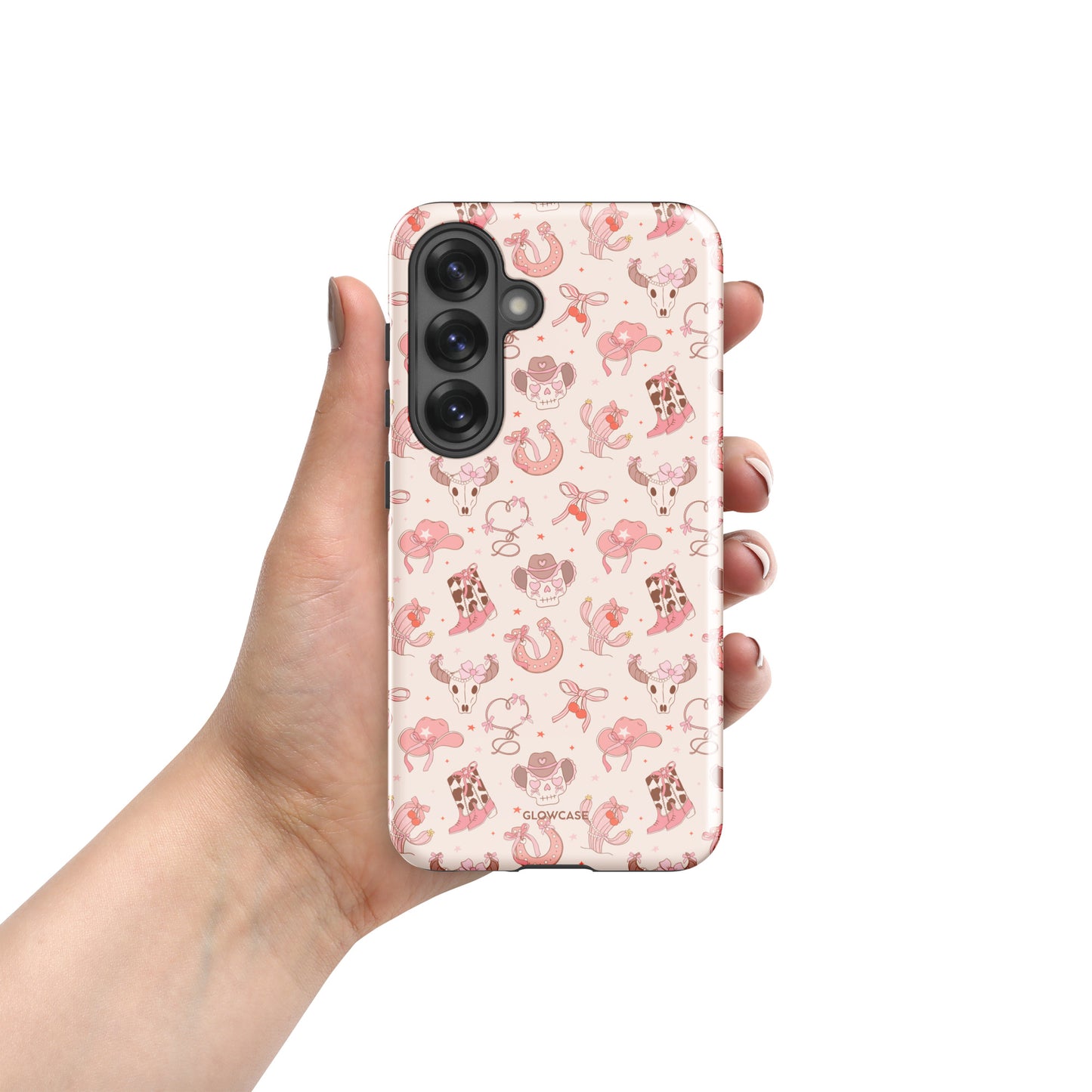 Cute girly cowgirl patterns Samsung® case