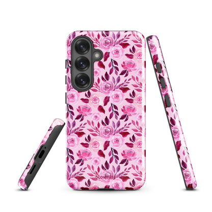 Cute pink flowers Samsung® case