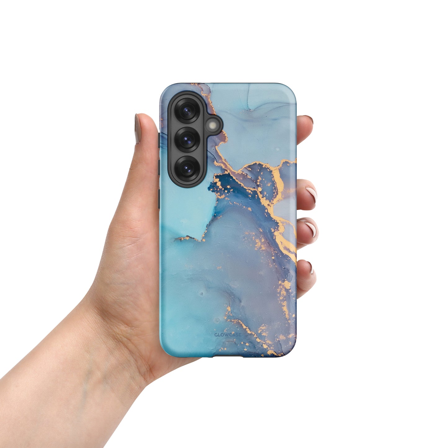 Light Bleu Marble Effect Samsung® case